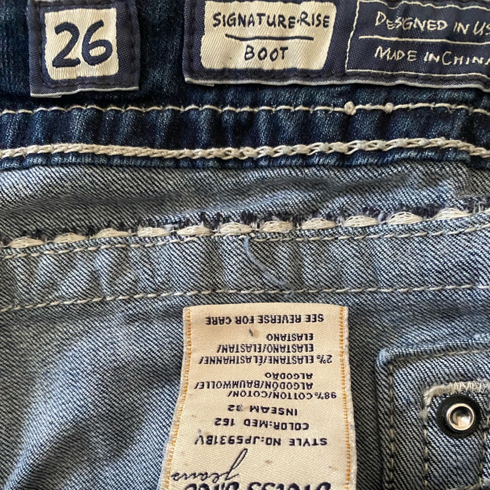 Miss Me Woman’s Boot cut Jeans 26 women Pants - Picture 4 of 7